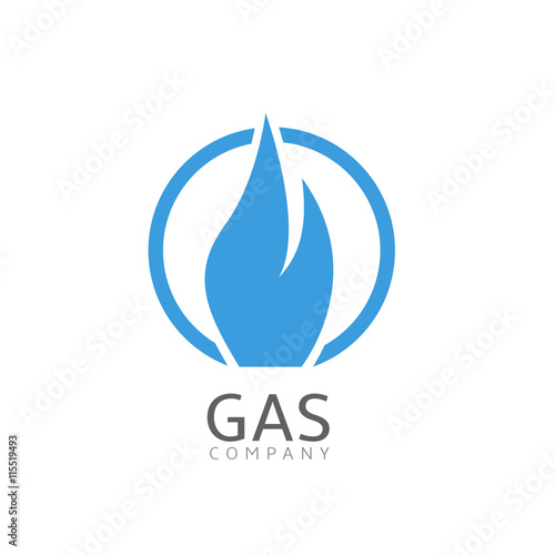 Gas company logo