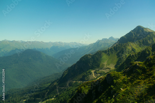 Кавказские горы/ Caucasus mountains © cate_kom