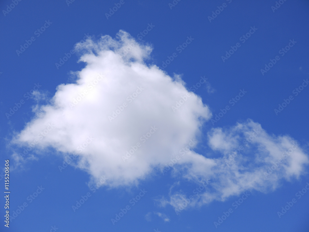 cloud in the blue sky cloud in the blue sky