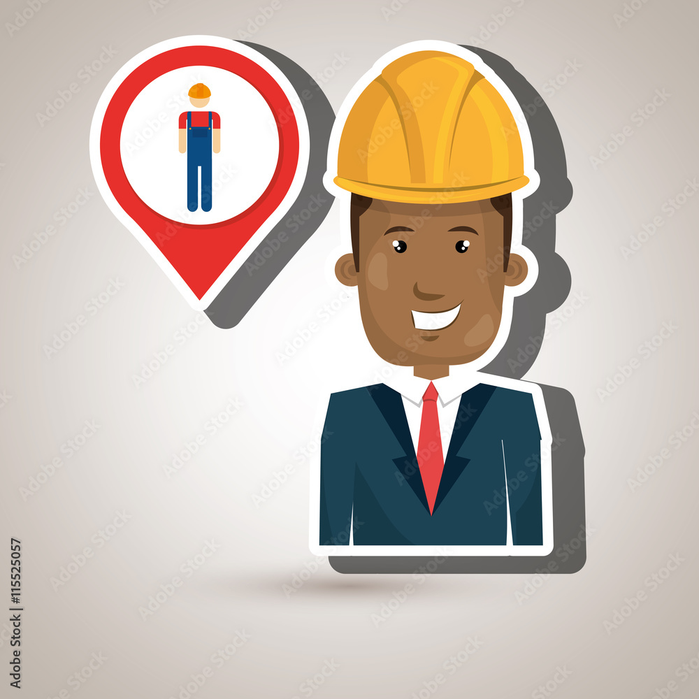 man worker isolated icon design, vector illustration graphic man worker isolated icon design, vector illustration graphic