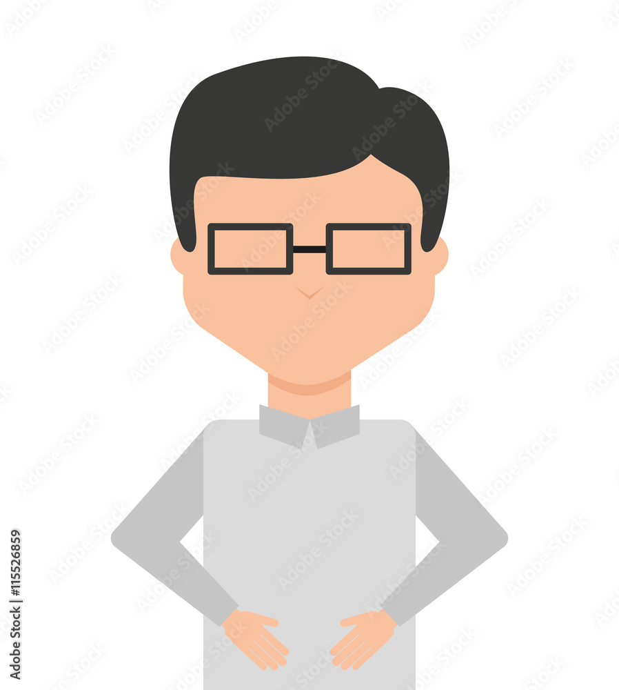 businessman avatar isolated icon design businessman avatar isolated icon design