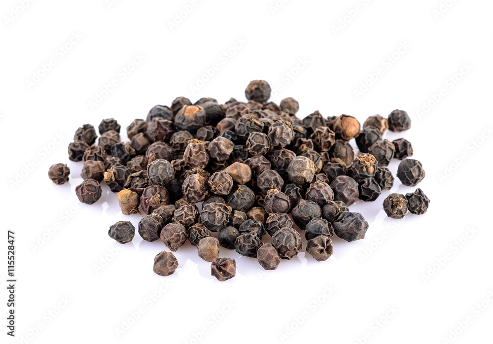 peppercorn on white peppercorn on white