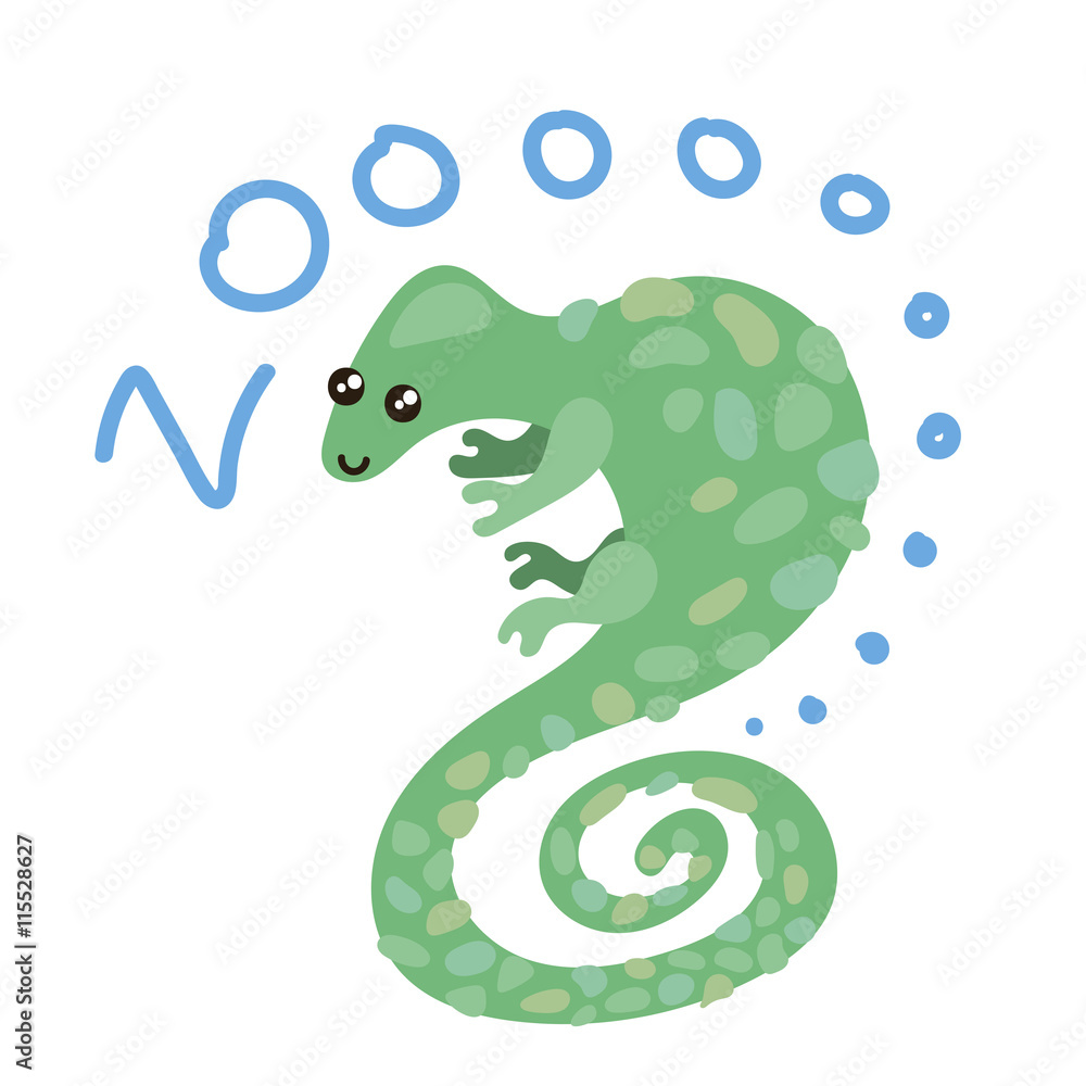 Set of Cute Vector Zoo Animal. Kawaii eyes and style. Set of Cute Vector Zoo Animal. Kawaii eyes and style.