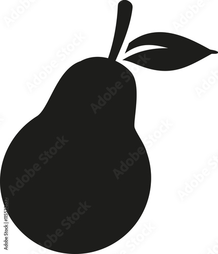 Pear silhouette