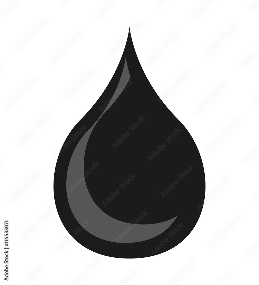 oil drop isolated icon design oil drop isolated icon design