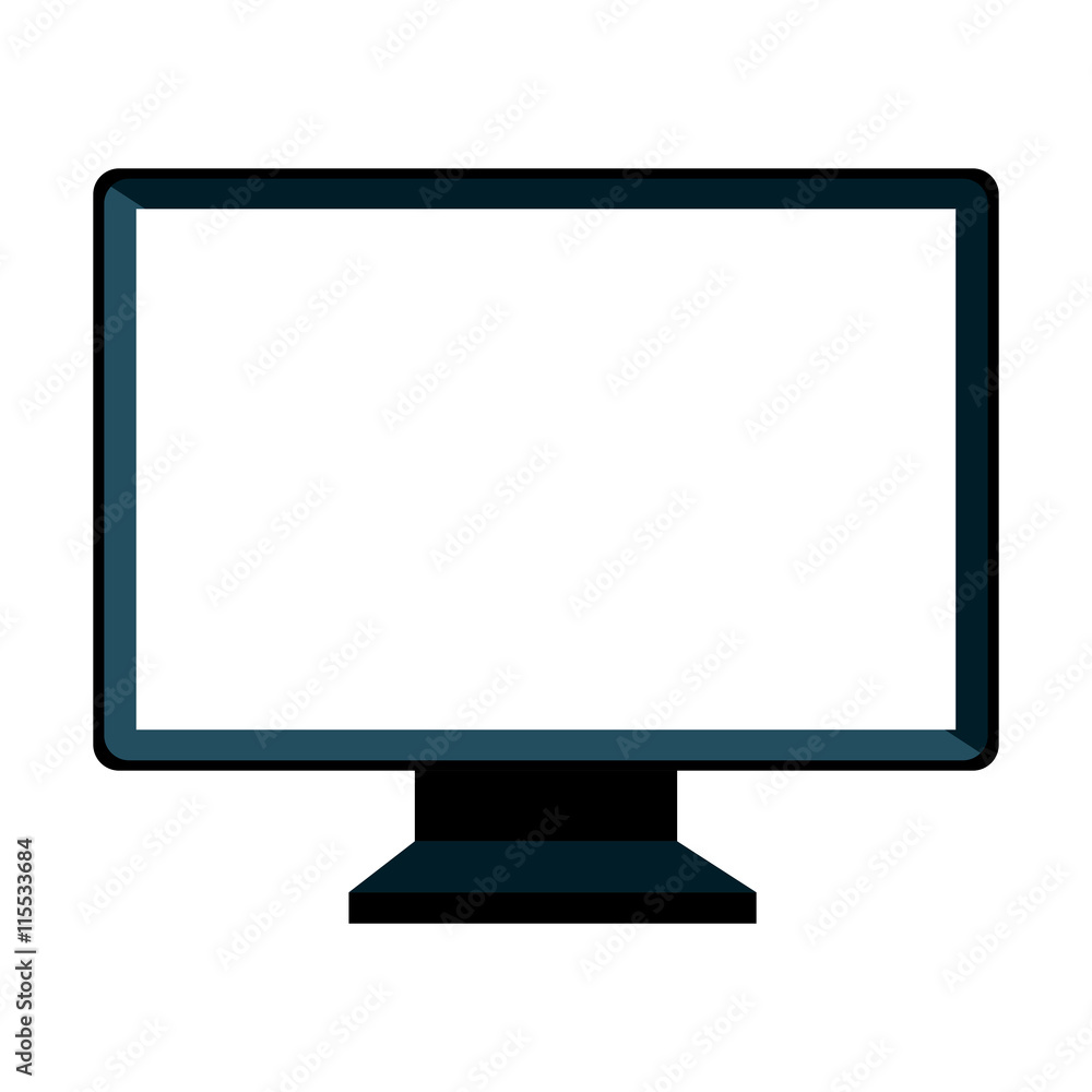 TV technology electronic device, vector illustration graphic design. TV technology electronic device, vector illustration graphic design.