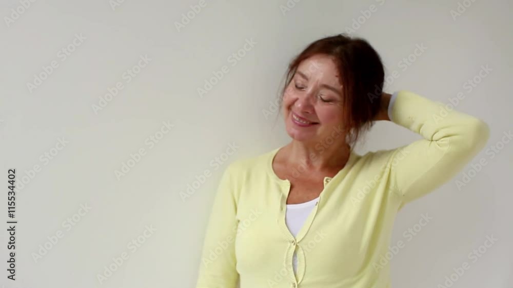 Portrait of happy elderly hispanic lady smiling Portrait of happy elderly hispanic lady smiling