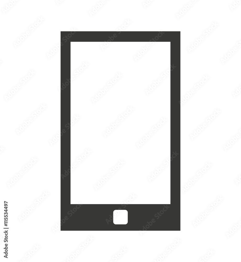 cellphone isolated icon design cellphone isolated icon design