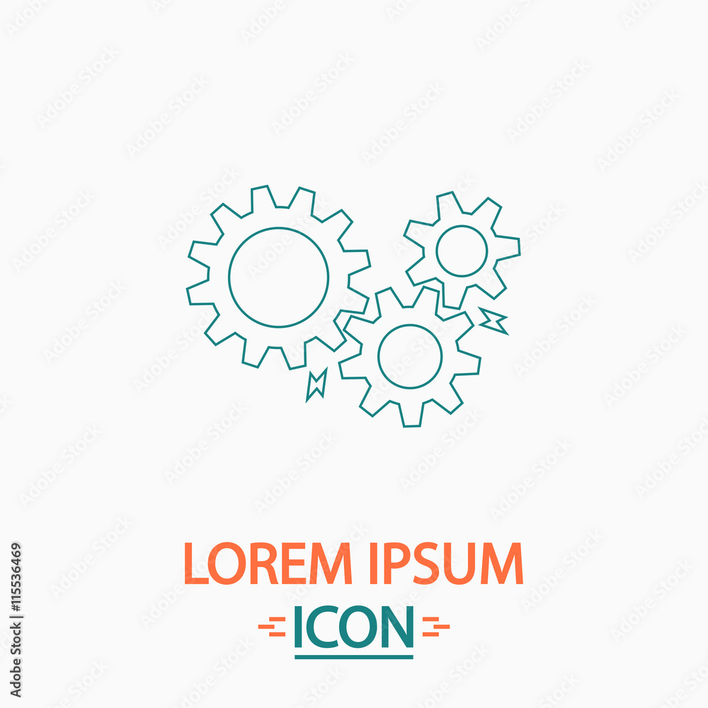 mechanism computer symbol mechanism computer symbol