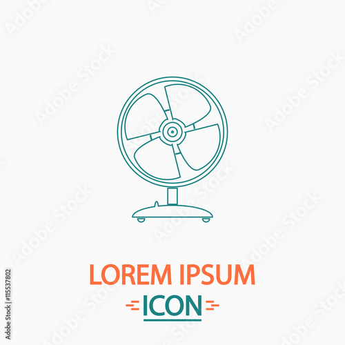 Fan computer symbol