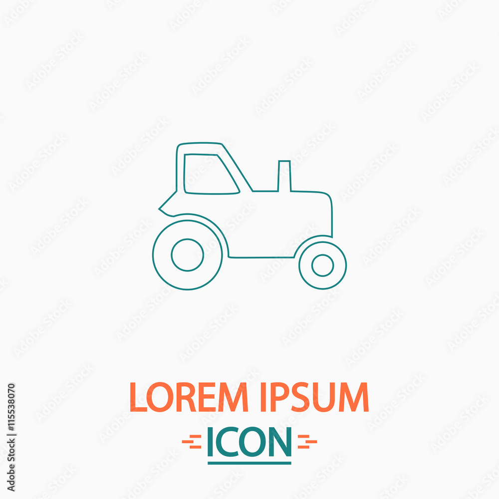 tractor computer symbol tractor computer symbol