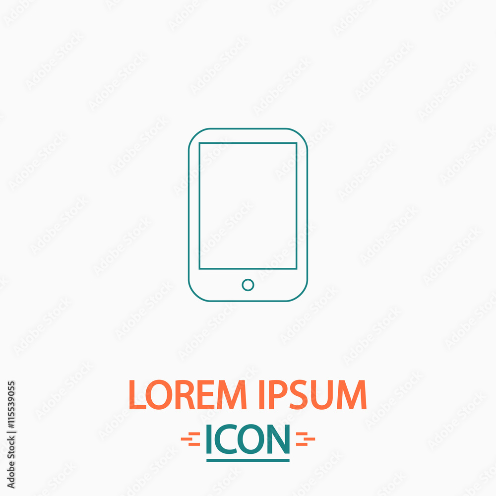 tablet PC computer symbol tablet PC computer symbol