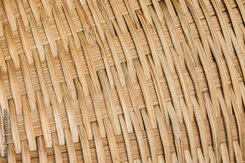 old bamboo weave