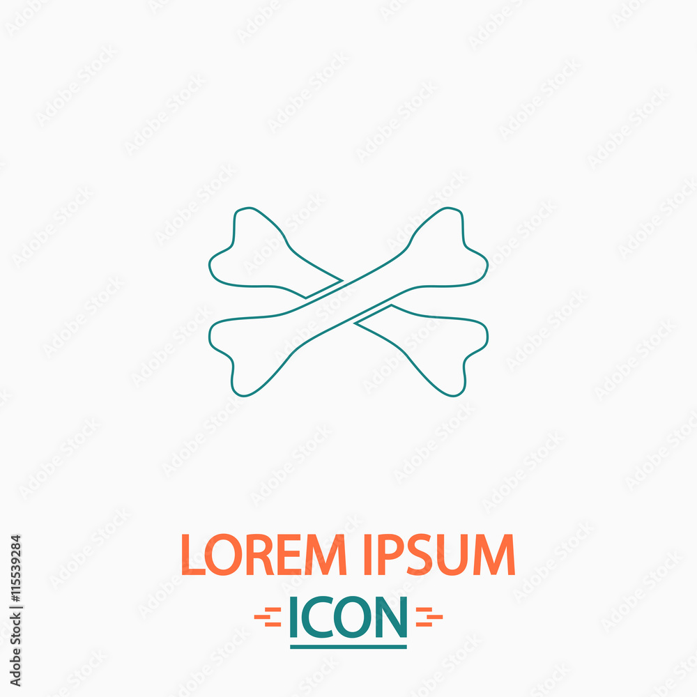 crossed bones computer symbol crossed bones computer symbol