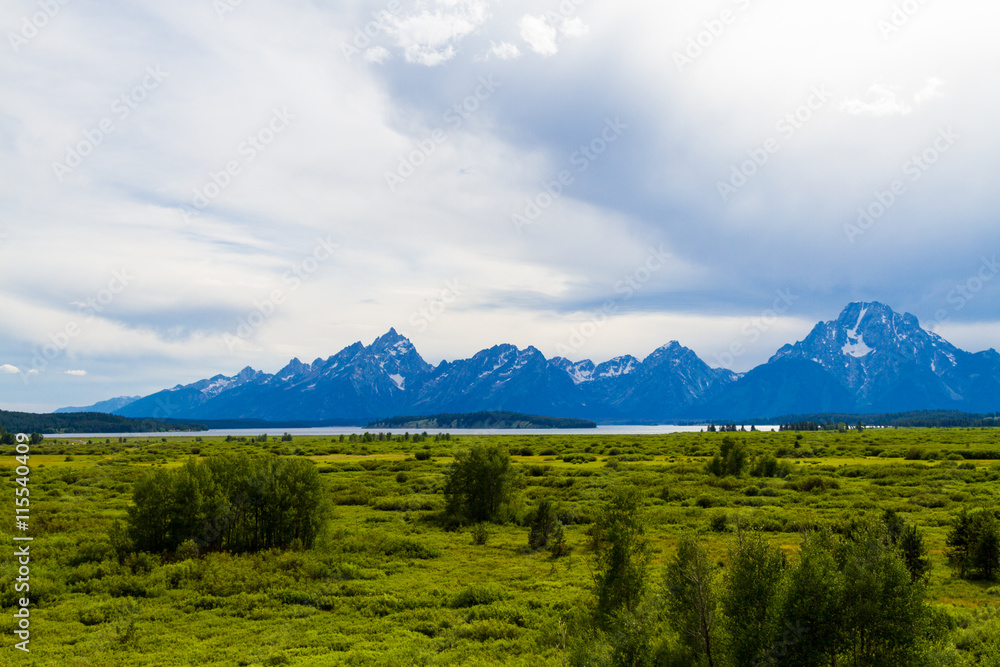 Fototapeta premium Grand Teton, Wyoming