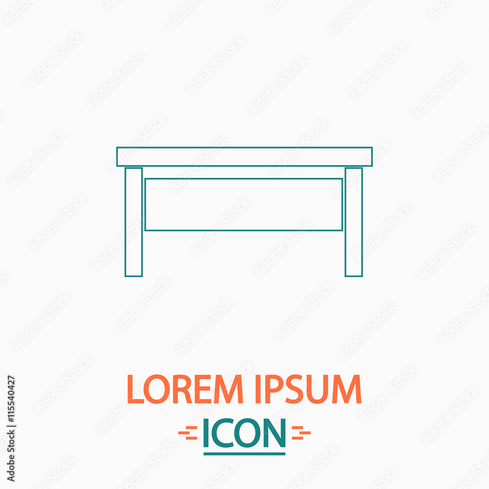 table computer symbol table computer symbol