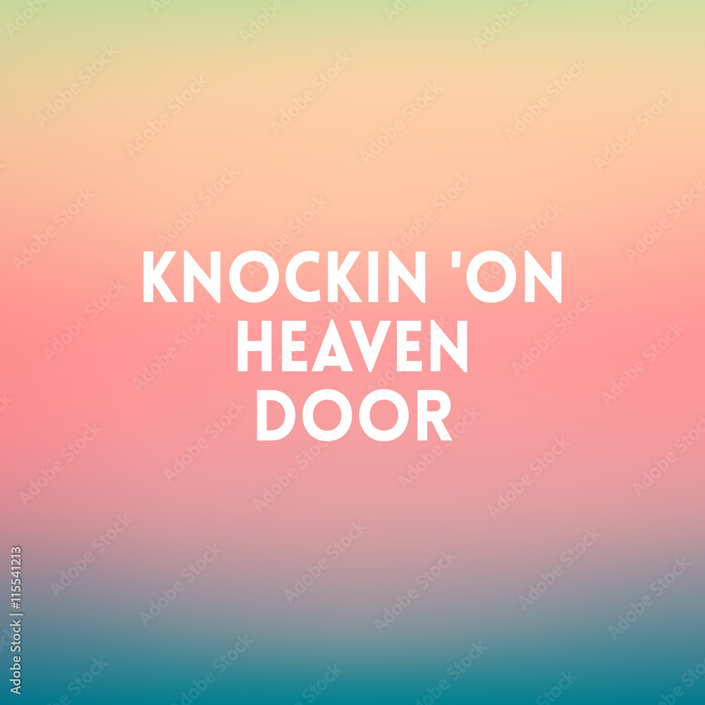 square blurred background - sunset colors With motivating quote square blurred background - sunset colors With motivating quote