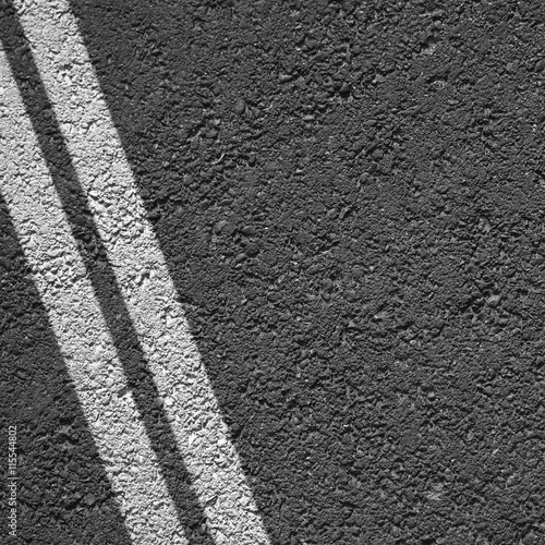 Wallpaper Mural Asphalt road with separation lines Torontodigital.ca