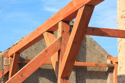 Detail connection roof structure
