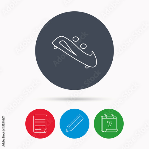 Bobsleigh icon. Two-seater bobsled sign.