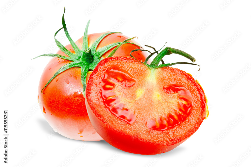 Tomato isolated on white background Tomato isolated on white background
