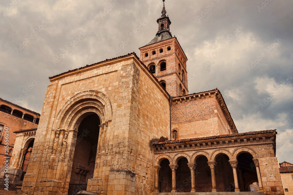 Romanesque church of San Martin, Spain, Segovia
