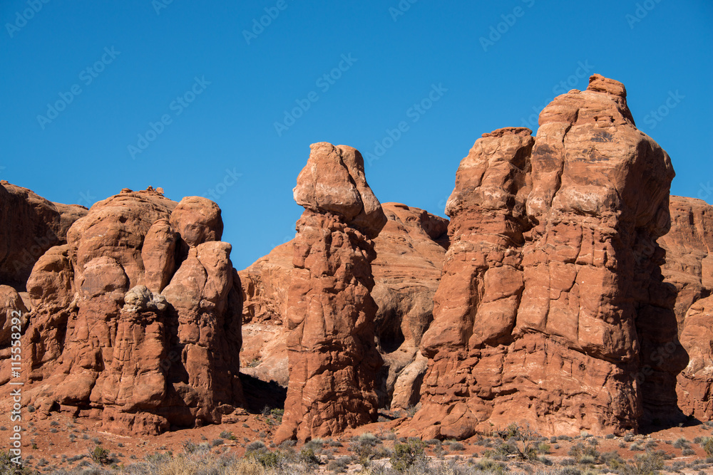 Views around the Arches National Park, Utah Views around the Arches National Park, Utah