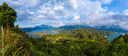 Lakes Buyan and Tamblingan - Bali Island Indonesia photo