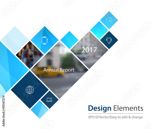 Vector Design Element for graphic layout. Abstract background te