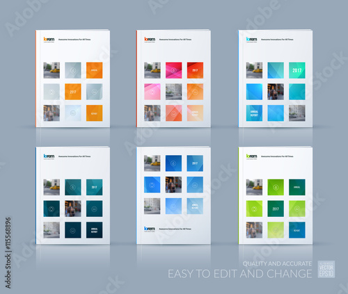 Vector design for cover annual report. Brochure or flyer templat