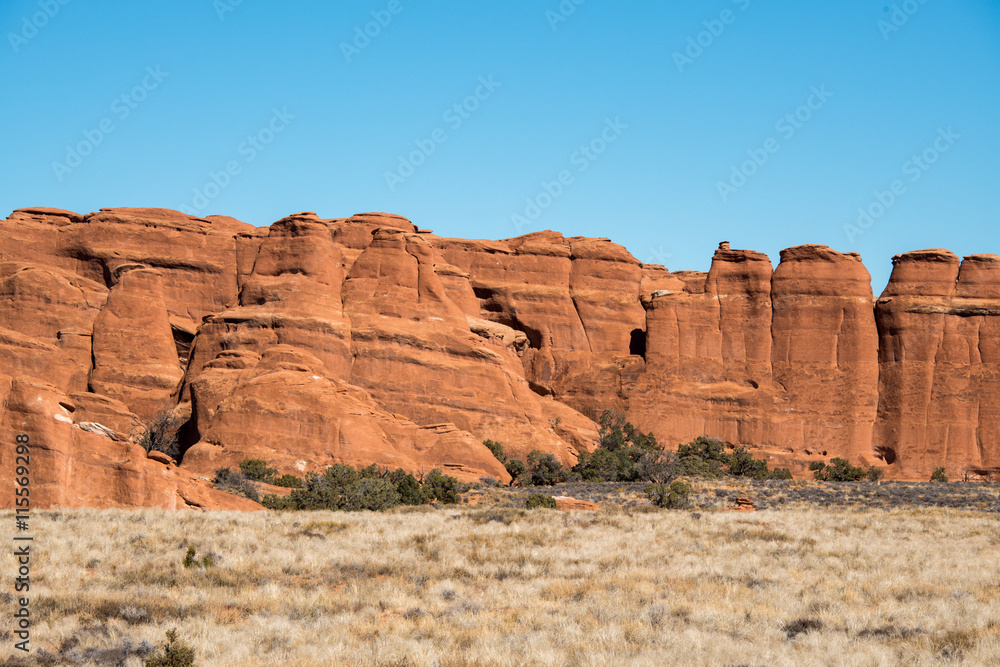 Views from around the Arches National Park, Utah Views from around the Arches National Park, Utah