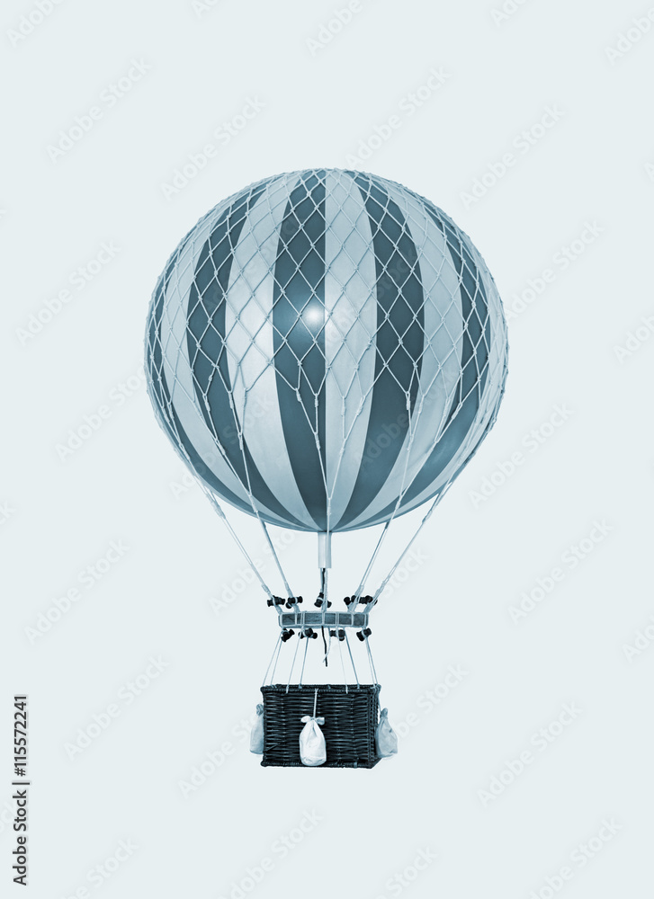 Naklejka premium Old fashioned helium balloon 