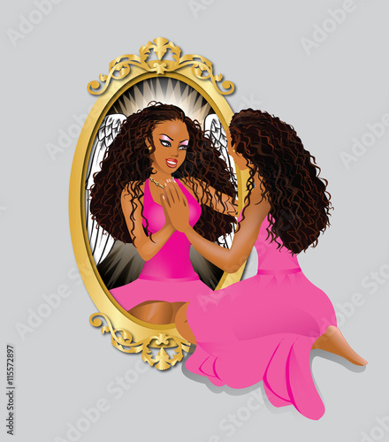 Womsn's Reflection