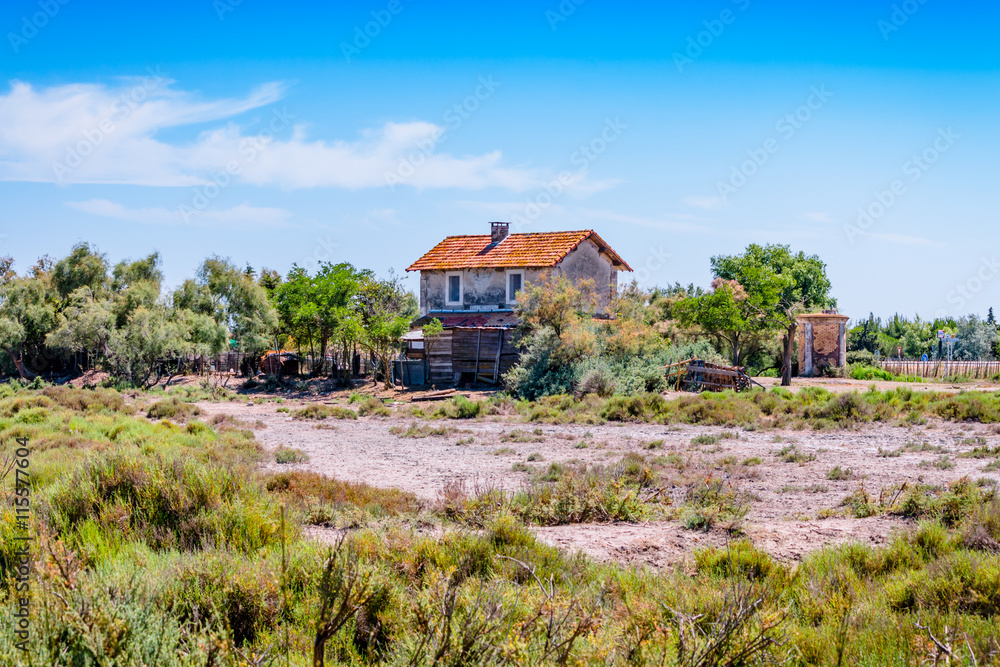 Habitation en Camargue