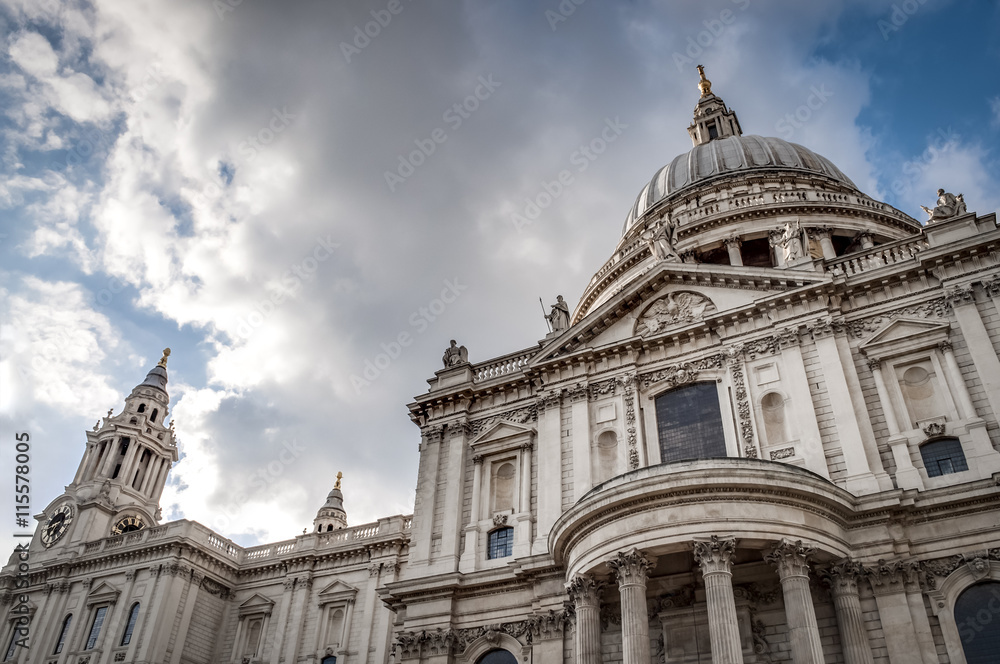 St. Paul Cathedral in London, England, United Kingdom