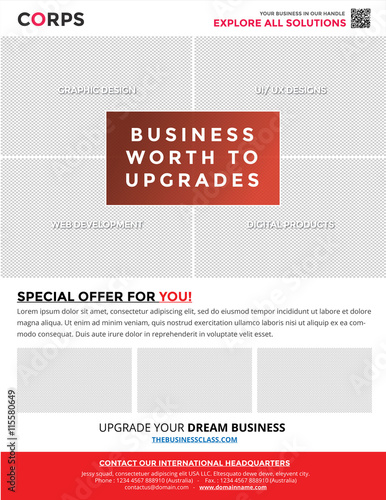 corps v1 - Business Flyer Template