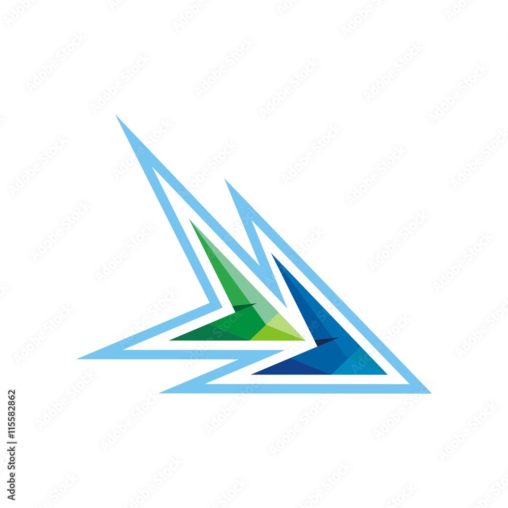 Symbol arrow vector logo icon Symbol arrow vector logo icon