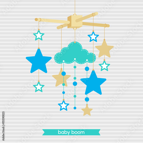 Babyshower mobile 4