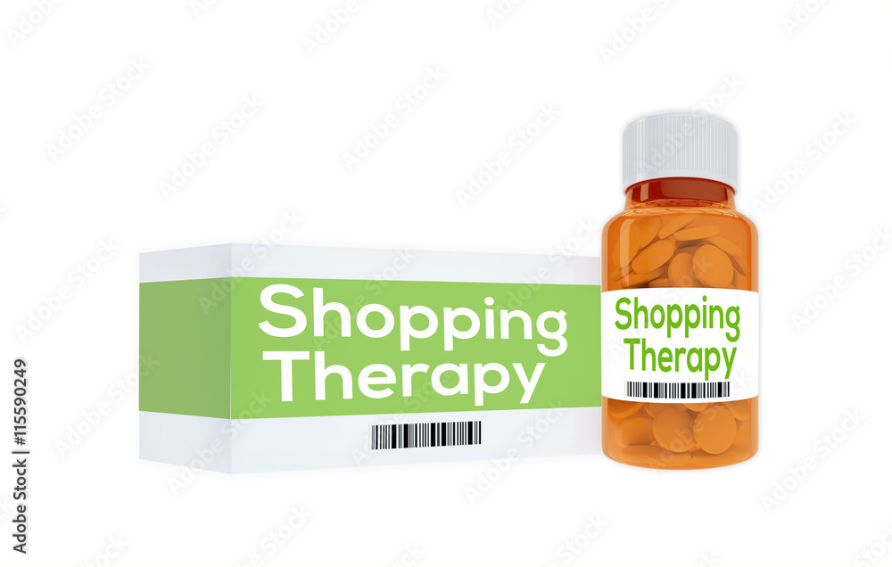 Obraz premium Shopping Therapy concept