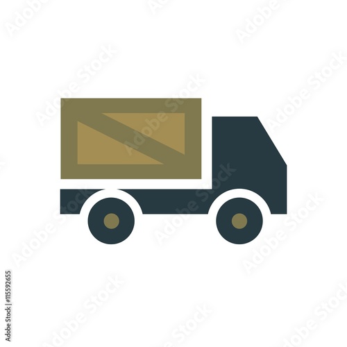 Car fast delivery logo vector