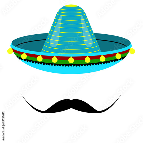 sombrero moustache