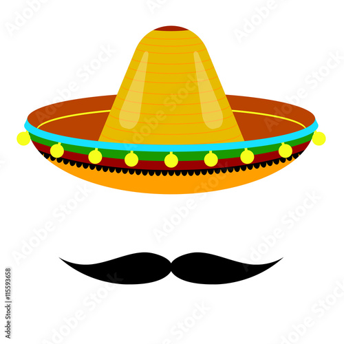 sombrero moustache