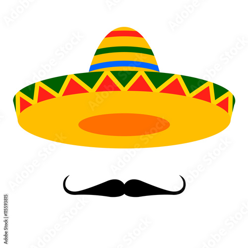 sombrero moustache