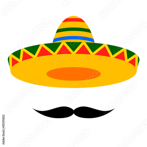 sombrero moustache