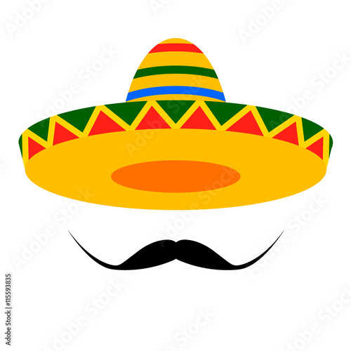 sombrero moustache