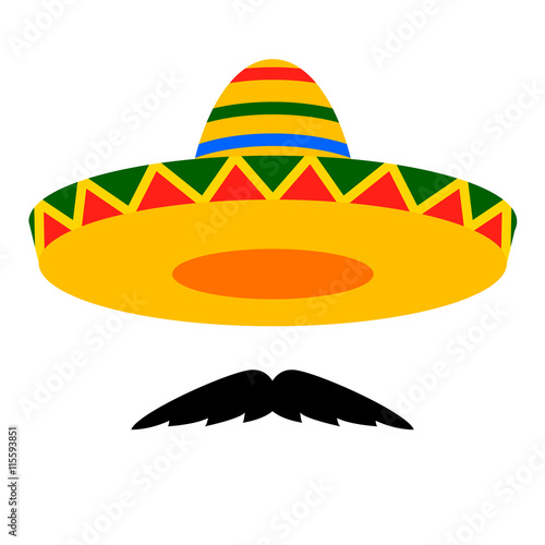 sombrero moustache