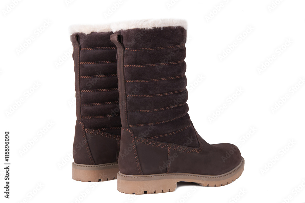 all-weather shoes isolated on a white background all-weather shoes isolated on a white background