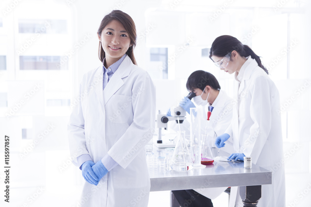 Female scientist Portrait Female scientist Portrait