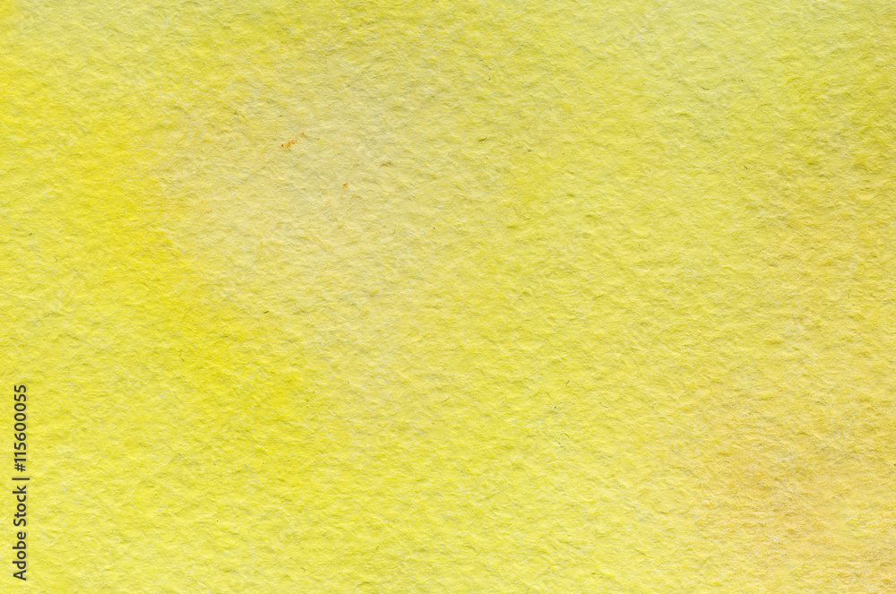 Lemon, pear yellow hand drawn abstract watercolor background. Sp Lemon, pear yellow hand drawn abstract watercolor background. Sp