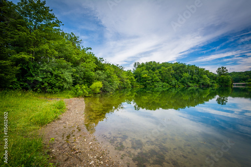 Lake Marburg  at Codorus State Park  Pennsylvania.